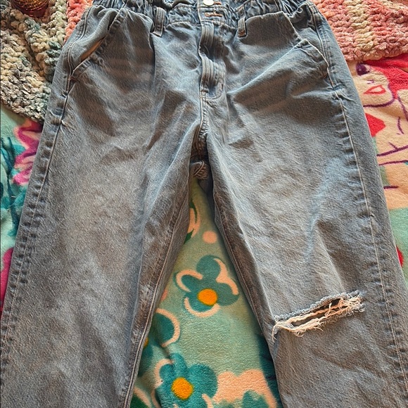 American Eagle Outfitters Denim - American Eagle Outfitters High Rise Jeans - Light Blue